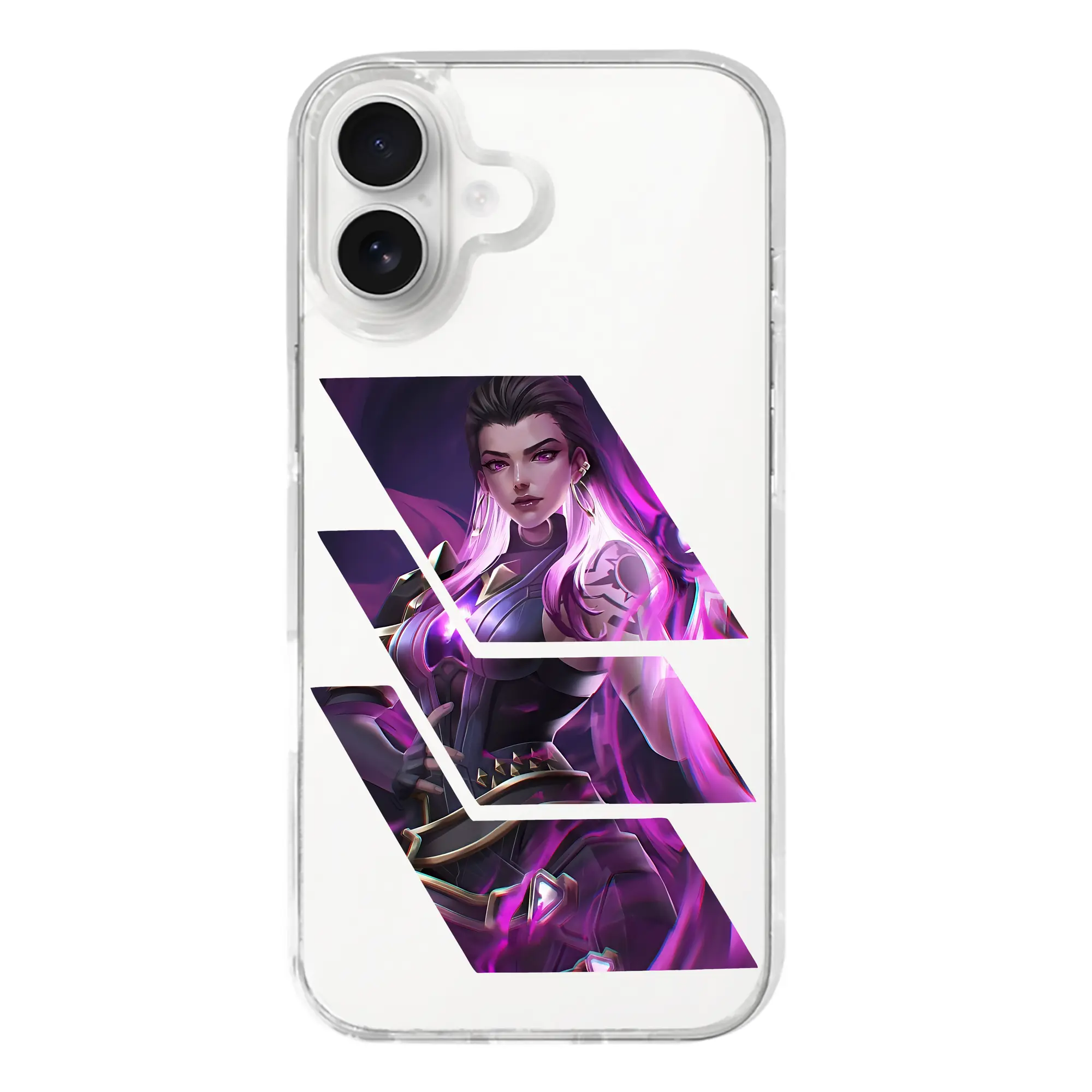 VALORANT グッズ,レイナ - iPhone 17シリーズ 透明スマホケース – 薄型・耐衝撃・精密フィット保護カバー